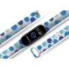 Náhradní náramek Mi band 3/4/5/6/7 Modré bubliny (Barva Vícebarevná, Pro Přístroj Xiaomi Mi Band 7)