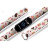Náhradní náramek Mi band 3/4/5/6/7 Sladkosti (Barevná varianta Bílá, Pro Přístroj Xiaomi Mi Band 7)