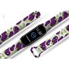 Náhradní náramek Mi band 3/4/5/6/7 Lilek (Barva Vícebarevná, Pro Přístroj Xiaomi Mi Band 7)