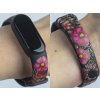 Náhradní náramek Mi band 3/4/5/6/7 Červená louka (Barva Vícebarevná, Pro Přístroj Xiaomi Mi Band 7)
