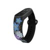 Náhradní náramek Mi band 3/4/5/6/7 Modrá louka (Barevná varianta Bílá, Pro Přístroj Xiaomi Mi Band 7)
