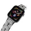 Apple watch řemínek Půlkroužky (Barva Bílá, Rozměr 42/44/45/46/49mm)