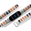 Náhradní náramek Mi band 3/4/5/6/7 Tlapky high five (Barevná varianta Bílá, Pro Přístroj Xiaomi Mi Band 7)