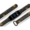 Náhradní náramek Mi band 3/4/5/6/7 Žluté planetky (Barva Vícebarevná, Pro Přístroj Xiaomi Mi Band 7)