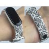 Náhradní náramek Mi band 3/4/5/6/7 Damask (Barva Vícebarevná, Pro Přístroj Xiaomi Mi Band 7)