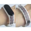 Náhradní náramek Mi band 3/4/5/6/7 Pletenec (Barva Vícebarevná, Pro Přístroj Xiaomi Mi Band 7)