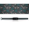 Náhradní náramek Mi band 3/4/5/6/7 Zelená bršlice (Barevná varianta Bílá, Pro Přístroj Xiaomi Mi Band 7)