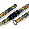 Náhradní náramek Mi band 3/4/5/6/7 Zajíci v trávě (Barevná varianta Bílá, Pro Přístroj Xiaomi Mi Band 7)