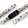 Náhradní náramek Mi band 3/4/5/6/7 Velikonoce 2 (Barevná varianta Bílá, Pro Přístroj Xiaomi Mi Band 7)