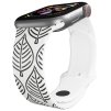 Apple watch řemínek Lístky (Rozměr 42/44/45/46/49mm)