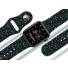 Apple watch řemínek Bršlice modrá (Barva Bílá, Rozměr 42/44/45/46/49mm)