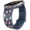Apple watch řemínek Vajíčka a kytičky (Rozměr 42/44/45/49mm, barva pásku bílá)