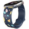 Apple watch řemínek Slepičky (Rozměr 42/44/45/46/49mm, barva pásku bílá)