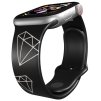 Apple watch řemínek diamant (Rozměr 42/44/45/46/49mm, barva pásku bílá)