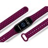 Náhradní náramek Mi band 3/4/5/6/7 Geometrie fialová (Barva Vícebarevná, Pro Přístroj Xiaomi Mi Band 7)