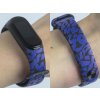 Náhradní náramek Mi band 3/4/5/6/7 Gepard modrý (Barva Vícebarevná, Pro Přístroj Xiaomi Mi Band 7)