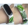 Náhradní náramek Mi band 3/4/5/6/7 Monstera 2 (Barva Vícebarevná, Pro Přístroj Xiaomi Mi Band 7)