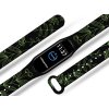 Náhradní náramek Mi band 3/4/5/6/7 Zelený svět (Barevná varianta Bílá, Pro Přístroj Xiaomi Mi Band 7)
