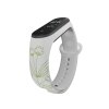 Náhradní náramek Mi band 3/4/5/6/7 Zelený svět (Barevná varianta Bílá, Pro Přístroj Xiaomi Mi Band 7)