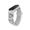 Náhradní náramek Mi band 3/4/5/6/7 Diamanty (Barevná varianta Bílá, Pro Přístroj Xiaomi Mi Band 7)
