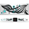 Apple watch řemínek Hvězdná vlna (Barva Bílá, Rozměr 42/44/45/46/49mm)