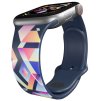 Apple watch řemínek Indiánský vzor (Barva Bílá, Rozměr 42/44/45/46/49mm)