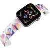 Apple watch řemínek Indiánský vzor (Barva Bílá, Rozměr 42/44/45/46/49mm)