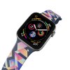 Apple watch řemínek Indiánský vzor (Barva Bílá, Rozměr 42/44/45/46/49mm)