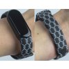 Náhradní náramek Mi band 3/4/5/6/7 Síť (Barevná varianta Bílá, Pro Přístroj Xiaomi Mi Band 7)