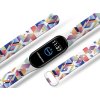 Náhradní náramek Mi band 3/4/5/6/7 Indiánský vzor (Barevná varianta Bílá, Pro Přístroj Xiaomi Mi Band 7)