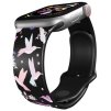 Apple watch řemínek Kolibříci (Barva Bílá, Rozměr 42/44/45/46/49mm)
