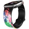 Apple watch řemínek Jelen v abstrakci (Barva Bílá, Rozměr 42/44/45/46/49mm)