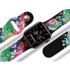 Apple watch řemínek Jelen v abstrakci (Barva Bílá, Rozměr 42/44/45/46/49mm)