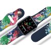 Apple watch řemínek Jelen v abstrakci (Barva Bílá, Rozměr 42/44/45/46/49mm)