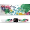 Apple watch řemínek Jelen v abstrakci (Barva Bílá, Rozměr 42/44/45/46/49mm)