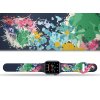 Apple watch řemínek Jelen v abstrakci (Barva Bílá, Rozměr 42/44/45/46/49mm)