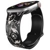 Apple watch řemínek Unicorn black (Barva Bílá, Rozměr 42/44/45/46/49mm)