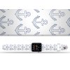 Apple watch řemínek Kotvičky (Barva Bílá, Rozměr 42/44/45/46/49mm)