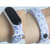 Náhradní náramek Mi band 3/4/5/6/7 Mušle (Barva Vícebarevná, Pro Přístroj Xiaomi Mi Band 7)