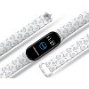 Náhradní náramek Mi band 3/4/5/6/7 Kotvičky (Barevná varianta Bílá, Pro Přístroj Xiaomi Mi Band 7)