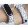 Náhradní náramek Mi band 3/4/5/6/7 Kotvičky (Barevná varianta Bílá, Pro Přístroj Xiaomi Mi Band 7)