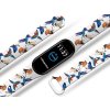 Náhradní náramek Mi band 3/4/5/6/7 Ptáčci (Barva Vícebarevná, Pro Přístroj Xiaomi Mi Band 7)
