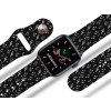 Apple watch řemínek Hudební noty (Barva Bílá, Rozměr 42/44/45/46/49mm)