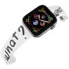 Apple watch řemínek WHAT? (Rozměr 42/44/45/46/49mm)