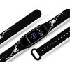 Náhradní náramek Mi band 3/4/5/6/7 Koňské rodeo (Barevná varianta Bílá, Pro Přístroj Xiaomi Mi Band 7)