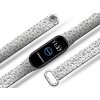 Náhradní náramek Mi band 3/4/5/6/7 Hudební noty (Barevná varianta Bílá, Pro Přístroj Xiaomi Mi Band 7)