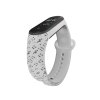 Náhradní náramek Mi band 3/4/5/6/7 Hudební noty (Barevná varianta Bílá, Pro Přístroj Xiaomi Mi Band 7)