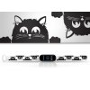 Náhradní náramek Mi band 3/4/5/6/7 Mourek (Barva Vícebarevná, Pro Přístroj Xiaomi Mi Band 7)