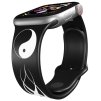 Apple watch řemínek Jin Jang (Rozměr 42/44/45/46/49mm, barva pásku bílá)