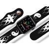 Apple watch řemínek Jin Jang (Rozměr 42/44/45/46/49mm, barva pásku bílá)